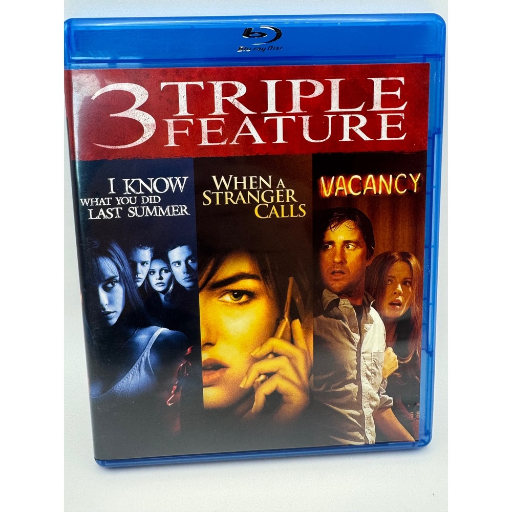 I Know What You Did Last Summer / When A Stranger Calls / Vacancy Triple Blu-ray
